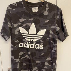 adidas x BAPE 2018 Men's M Adicolor T-Shirt (Grey camo)